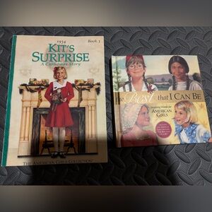 American Girl Books Set - “Kit’s Surprise” & “The best that I can be”